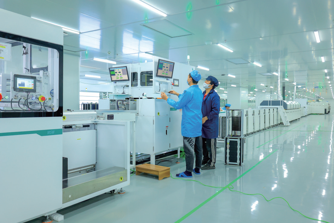 Line control station — PCB fabrication