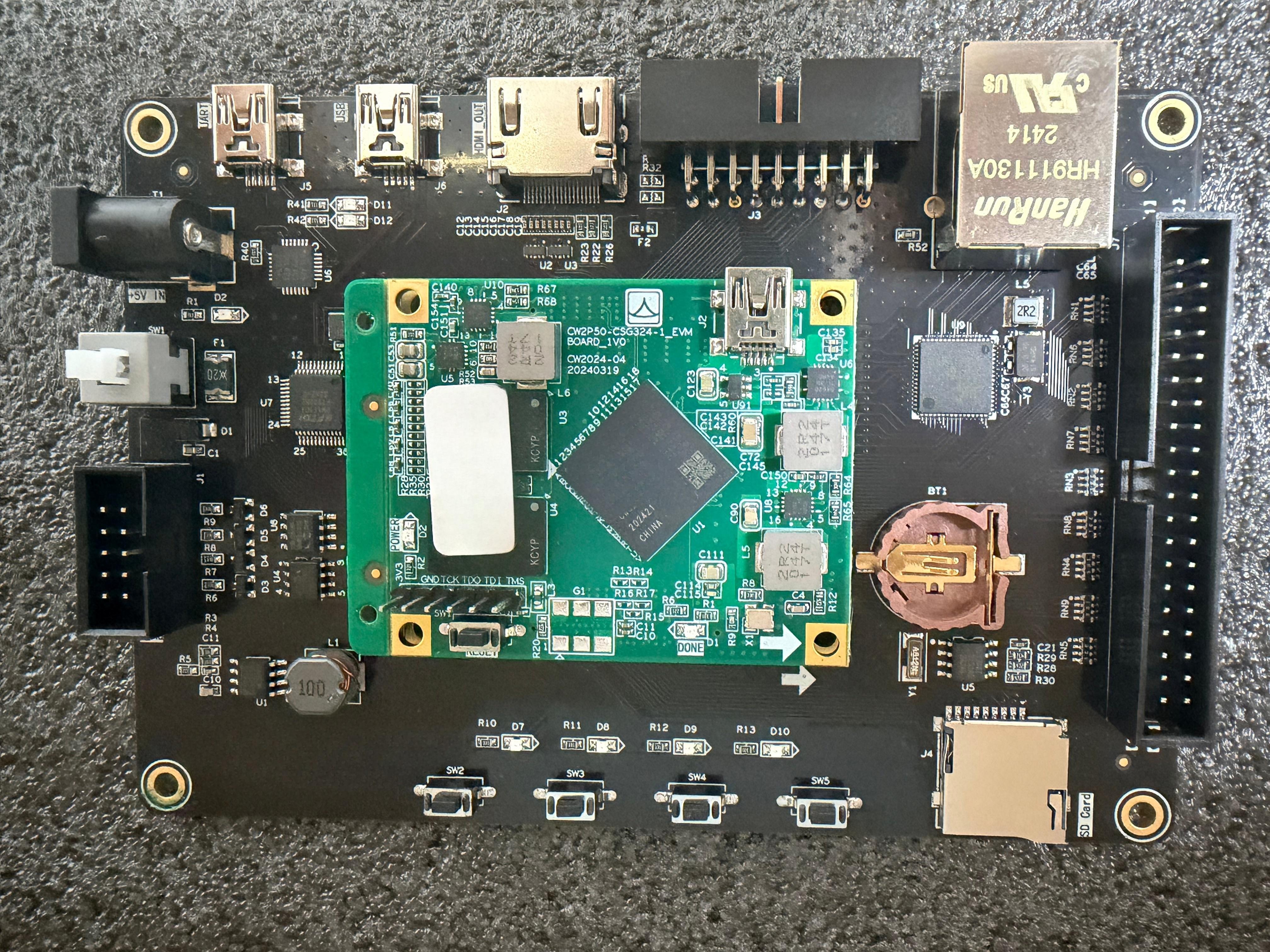 50T dev board — Pengrui Technology